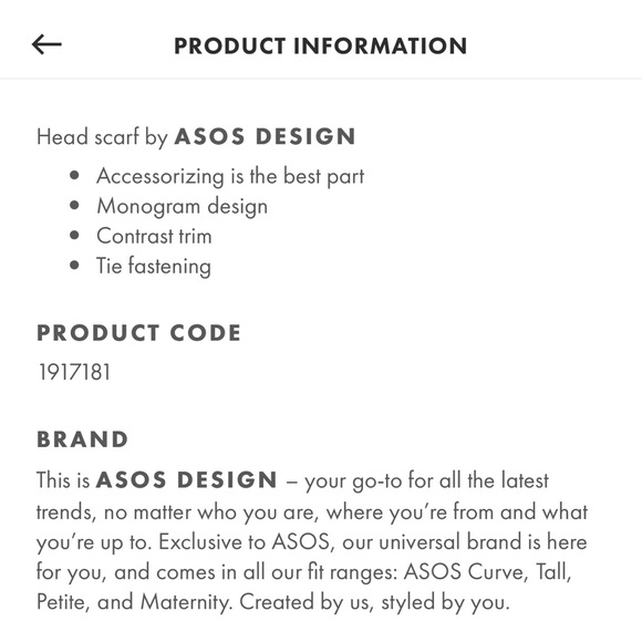 ASOS scarf - Picture 7 of 8